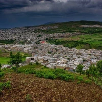 نمایی از طبیعتِ شهرستان سردشت در کردستان
