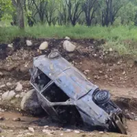 یک فوتی و پنج مصدوم بر اثر واژگونی خودروی پراید