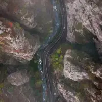 طبیعت زیبای جاده چالوس 