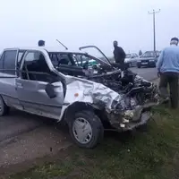 تصادف شدید در محور اهواز - شوش با ۷ مصدوم