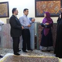 دیدار معان هنری وزیر فرهنگ با «احسان حیدرزاده یگانه»