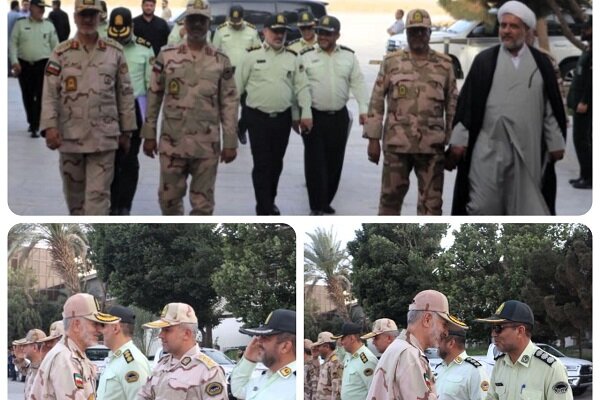 سفر فرمانده مرزبانی جمهوری اسلامی ایران به سیستان و بلوچستان