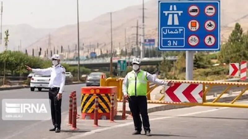 اجرای محدودیت تردد در آزادراه تهران - شمال و جاده کندوان