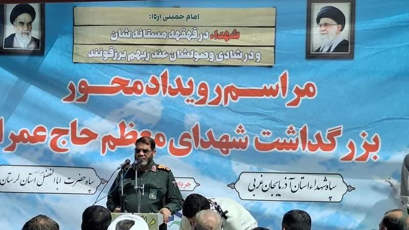 حماسه بزرگ مردم غزه در نتیجه تفکر عاشورا است
