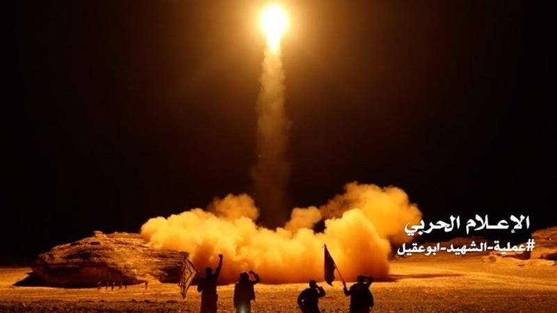 حمله موشکی یمن به فلسطین اشغالی