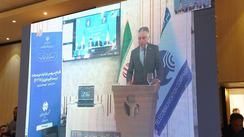 53 پروژه ارتباطی استان اردبیل با حضور وزیر ارتباطات افتتاح شد
