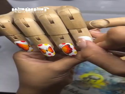 مدل لاک پروانه ای زیبا و شیک