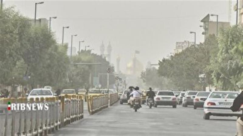 فردا صبح، افزایش مقطعی غلظت گرد و غبار در هوای شهر قم