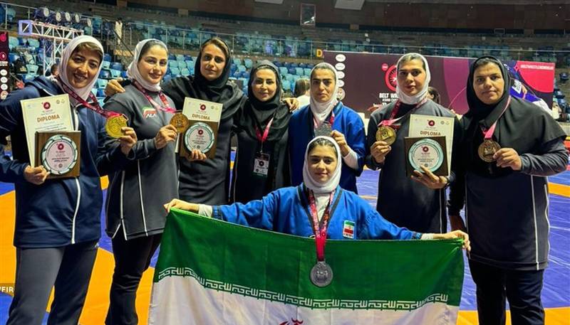 قهرمانی بانوان آلیشکار ایران در قاره آسیا