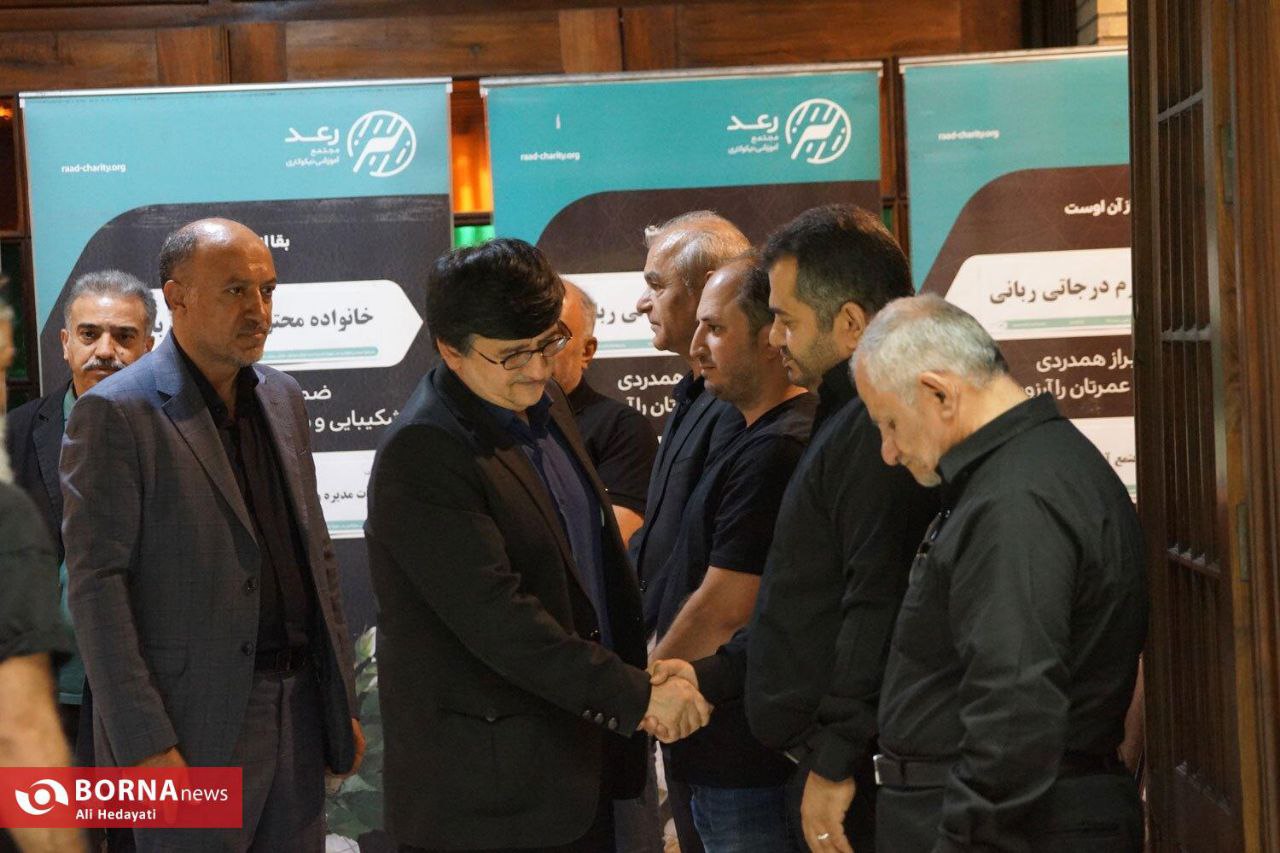 عکس/ مراسم ختم حمیدرضا درجاتی