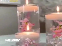 طریقه ساخت شمع های تزئینی خوشگل و جذاب