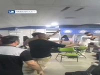 جشن صعود به فینال در رختکن ملوان