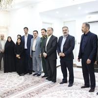 دبیر شورای فرهنگ عمومی از خانواده شهید «خدامراد عبدلی» تجلیل کرد