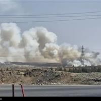 مهار کامل آتش‌سوزی در آرادکوه بعد از 2 روز