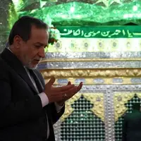 عکس/ تشرف وزیر امور خارجه به حرم مطهر شاهچراغ