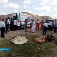 واژگونی اتوبوس در محور تربت حیدریه به مشهد با ۱۹ مصدوم