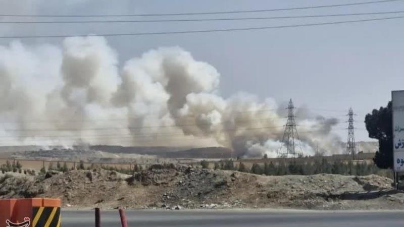 مهار کامل آتشسوزی در آرادکوه بعد از 2 روز