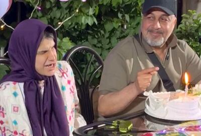 جشن تولد متفاوت رضا عطاران در مشهد