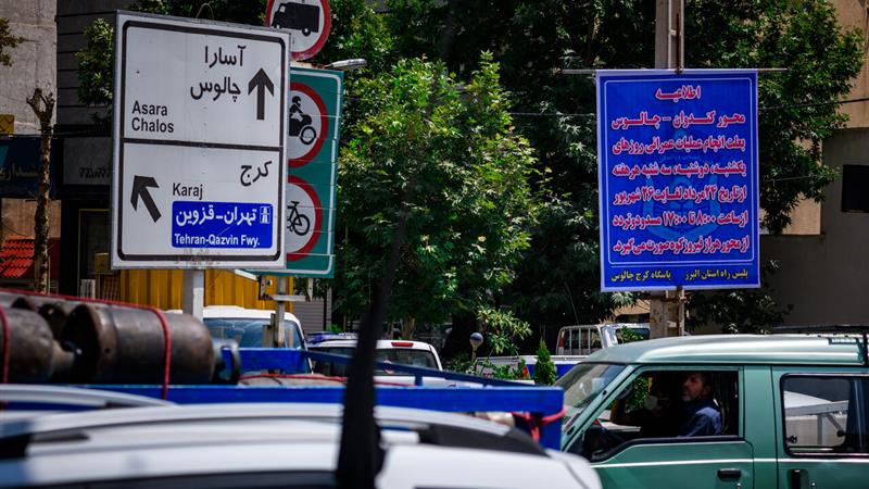 امروز جاده چالوس از ساعت ۱۴ یکطرفه می‌شود