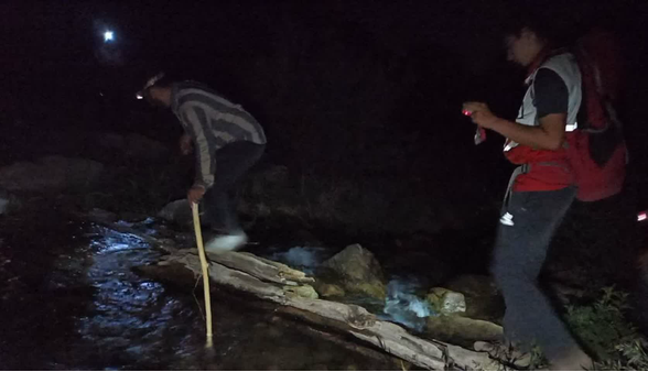 نجات دو جوان مفقود در قله یالانچی نیشابور