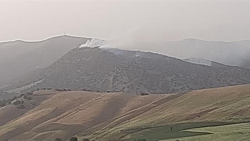 ۱۰۰ هکتار جنگلهای بلوط سلسله در آتش نزاع ۲ دامدار سوخت