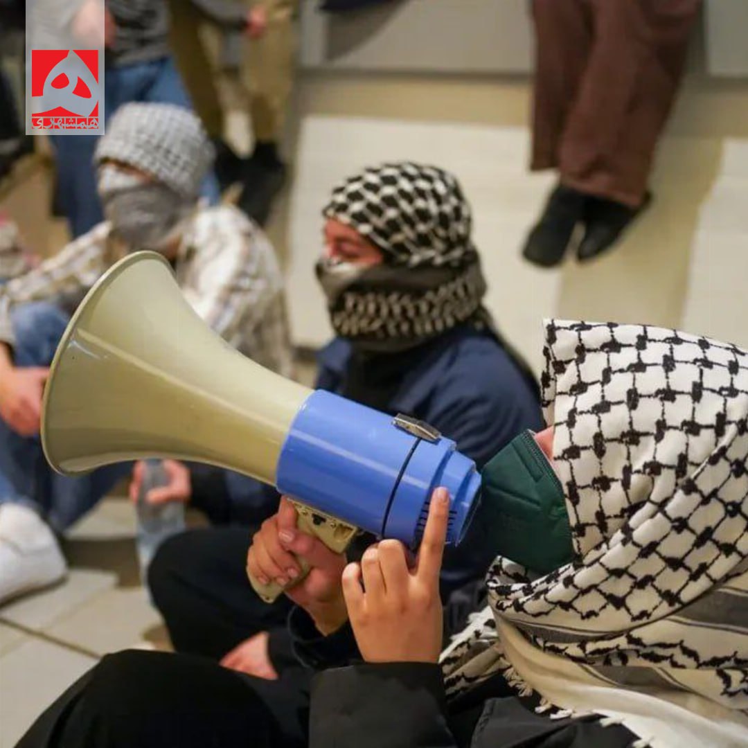 اعتراض دانشجویان در دانشگاه هنر و دانشگاه فنی برلین علیه جنایات رژیم صهیونیستی 