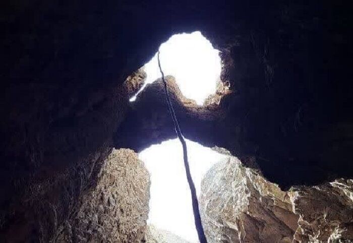 غار جدیدی در شهربابک کرمان شناسایی شد