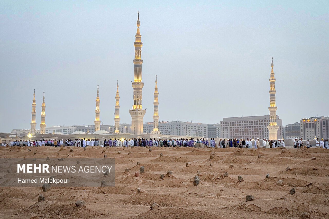  عکس/ تصاویری از قبرستان بقیع