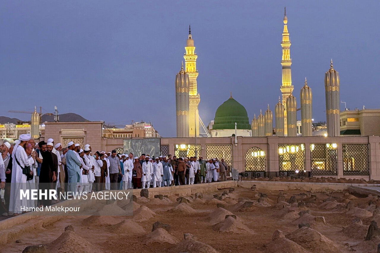 عکس/ تصاویری از قبرستان بقیع