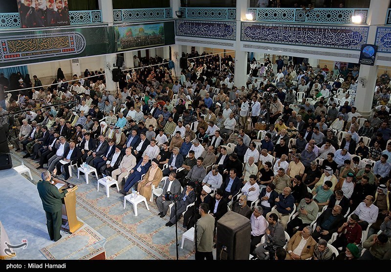 عکس/ مراسم سالروز فتح خرمشهر با حضور رئیس مجلس