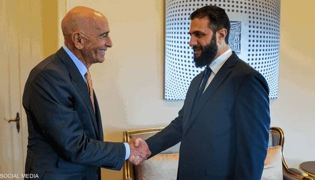 فرستاده آمریکا به سوریه با الجولانی دیدار کرد
