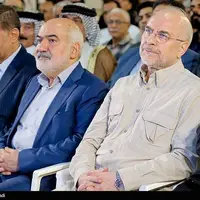 عکس/ مراسم سالروز فتح خرمشهر با حضور رئیس مجلس