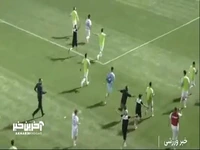 حواشی دیدار دیروز ملوان و گل گهر در نیمه نهایی جام حذفی