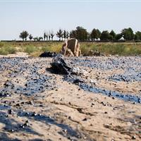 تانکر حامل ۳۰ هزار لیتر گازوئیل در محور قزانچی کرمانشاه واژگون شد