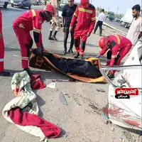 عکس/ تصادف وحشتناک پراید با تریلر در بندرعباس؛ راننده جان باخت