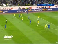 شوت دیدنی مهران احمدی با واکنش کوروش ملکی به کرنر رفت