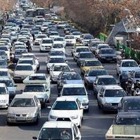 ترافیک سنگین در آزادراه قزوین – کرج - تهران