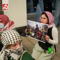 اعتراض دانشجویان در دانشگاه هنر و دانشگاه فنی برلین علیه جنایات رژیم صهیونیستی 