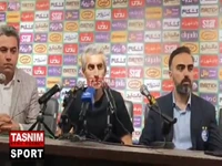 مجتبی جباری:  برای تغییر محل برگزاری بازی فینال درخواست دادیم و نمی‌دانم اثری دارد یا نه