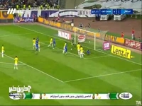 گل دوم استقلال به نفت ابادان توسط جوما