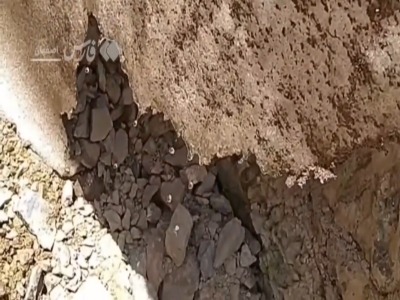 برف در دمای 42 درجه کاشان