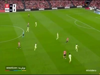 گل مردود اتلتیک بیلبائو به بارسلونا