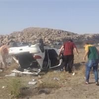سانحه ترافیکی در جاده قم به اراک ۳ مصدوم بر جای گذاشت