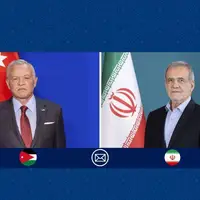 پزشکیان فرارسیدن سالروز ملی کشور پادشاهی اردن را تبریک گفت