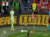 گل دوم بارسلونا به اتلتیک بیلبائو توسط لواندوفسکی