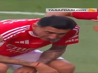 اشک‌های آنخل دی‌ ماریا پس از انجام آخرین بازی با پیراهن بنفیکا و شکست در فینال جام حذفی پرتغال
