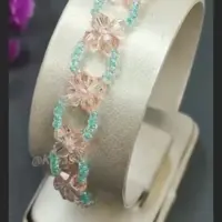 آموزش ساخت یک دستبند دخترانه و شیک!