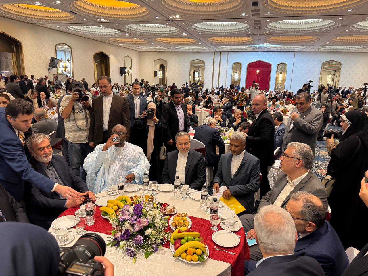 عکس/ مراسم بزرگداشت روز آفریقا با حضور عراقچی