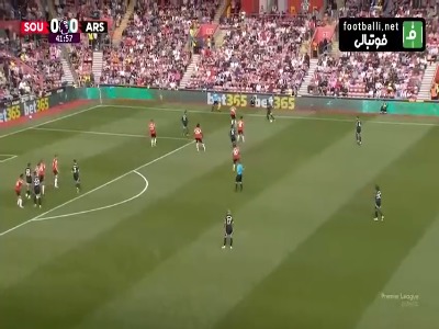 خلاصه بازی ساوتهمپتون 1 - 2 آرسنال