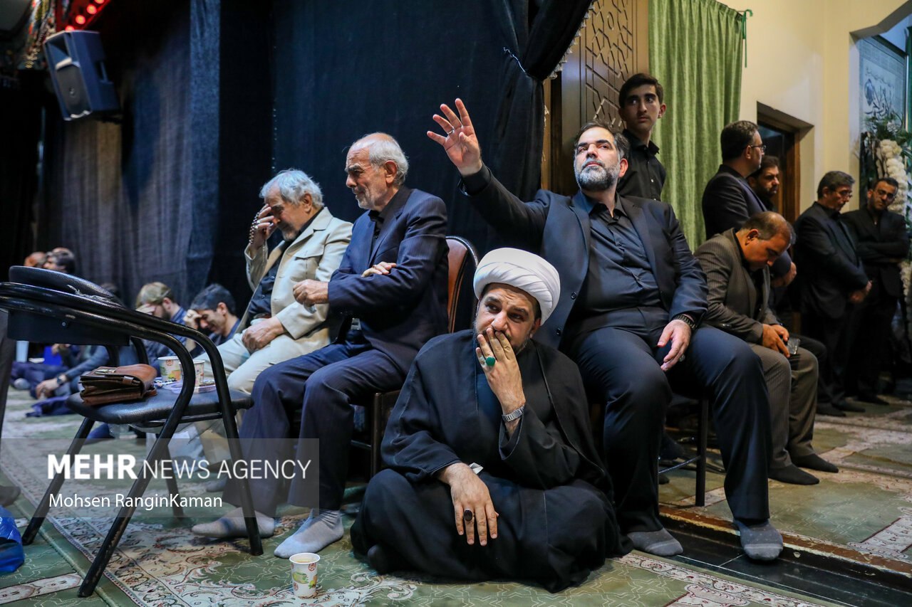 مراسم ختم مرحوم حسین معینی پور 
